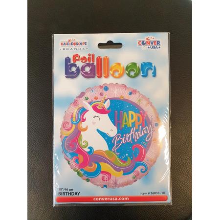 ballon unicorn happy birthday