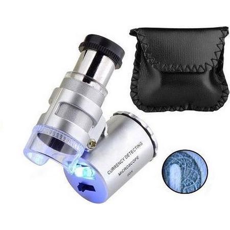 Mini microscoop - Zakmicroscoop - Loeplens - LED-verlichting