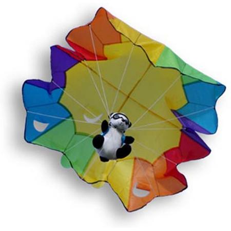 Didak Kites Panda met Parachute Vlieger - 100x120 Cm