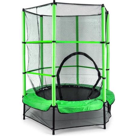 Rocketkid trampoline 140cm veiligheidsnet binnen, bungeevering