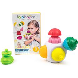 Lalaboom - Mini kubus met educatieve kralen (9 st)