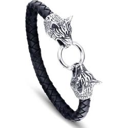 viking - Wolf armband - Fenrir - Geri en Freki - viking - armband - Exclusive Armband met gift box - Accessoires - Larpcenter.nl - Cadeau - Viking - Keltisch - Sieraden