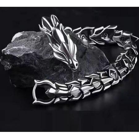 viking - draak armband - midguard draak - viking - armband - Exclusive Ketting met gift box - Accessoires - Larpcenter.nl - Cadeau - Viking - Keltisch - Sieraden
