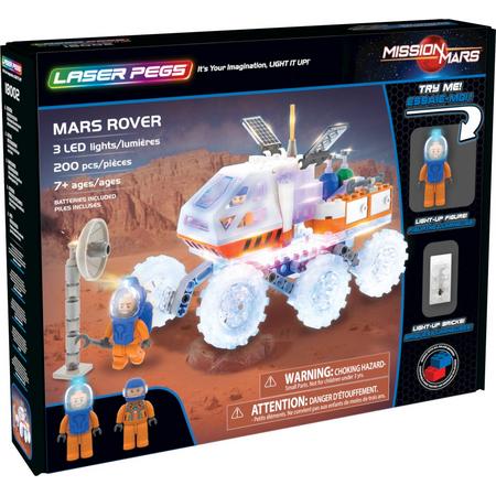 Laser Pegs Mission Mars Rover - Constructiespeelgoed