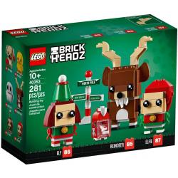 LEGO BrickHeadz™ 40353 Rendier, Elf en Elfie