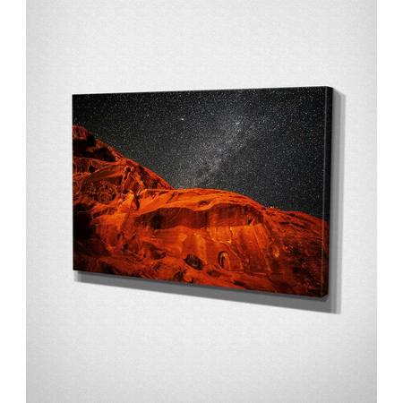 Red Night canvas