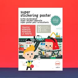 Super Stickering Poster TRAFFIC