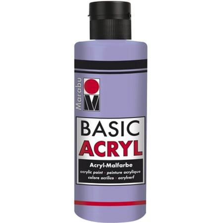 Basic Acryl busje 80 ML - Lavendel