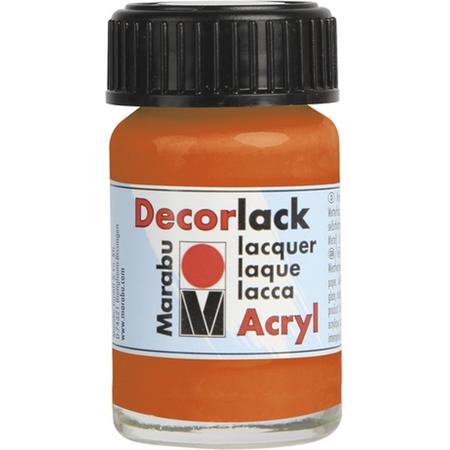 Decorlack-acryl 15 ml - Oranje