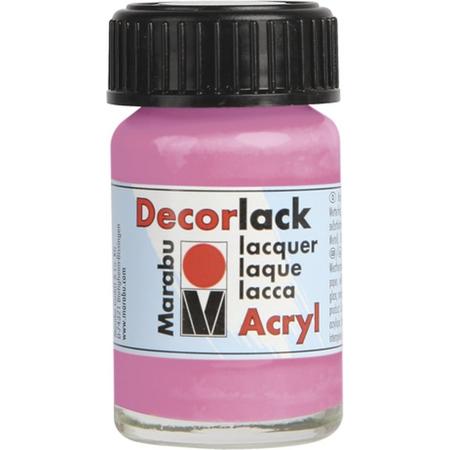 Decorlack-acryl 15 ml - Roze