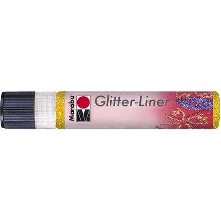 Glitter liner 25 ML - Geel