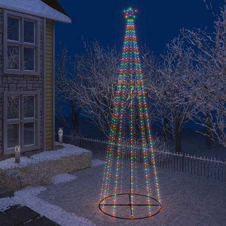 Medina Kegelkerstboom 752 LEDs meerkleurig 160x500 cm