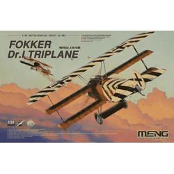 1:24 MENG QS003 Fokker Dr.I Triplane  Plastic kit