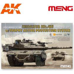 1:35 MENG TS036 Israel Main Battle Tank Merkava Mk.4M w/TROPHY Active Protection System Plastic kit