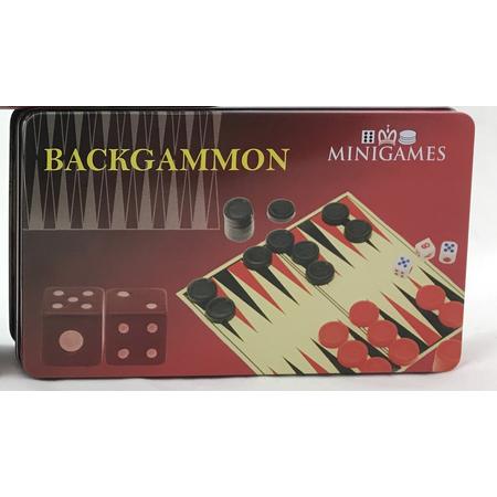 Blackgammon in handig meeneemblik