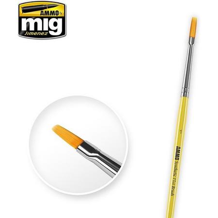 Mig - 1 Syntetic Flat Brush (Mig8619)