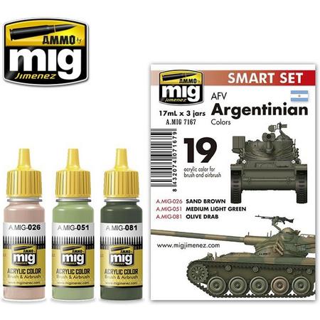 Mig - Afv Colores Argentinos (Mig7167)