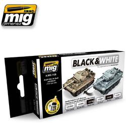 Mig - Black & White Technique (Mig7128)