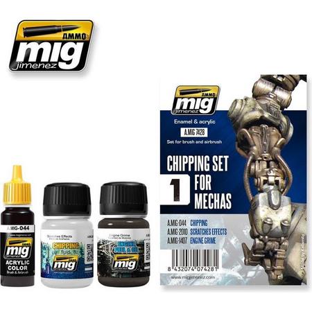 Mig - Chipping Set For Mechas (Mig7428)