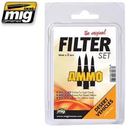 Mig - Filter Set For Desert Vehicles (Mig7451)