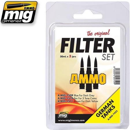 Mig - Filter Set For German Tanks (Mig7453)