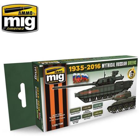 Mig - Mythical Rus. Green Colors 1935-2016 (Mig7160)