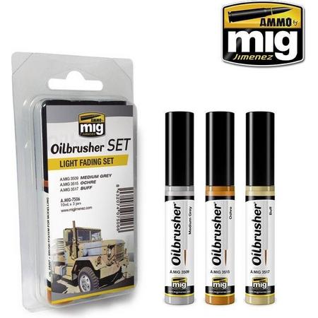 Mig - Oilbrusher Light Fading Set 3 St. (Mig7506)