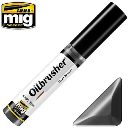 Mig - Oilbrushers Gun Metal (Mig3535)