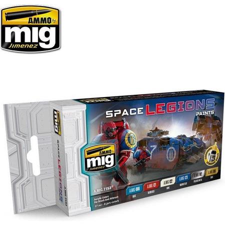 Mig - Space Legions Color Set (Mig7153)