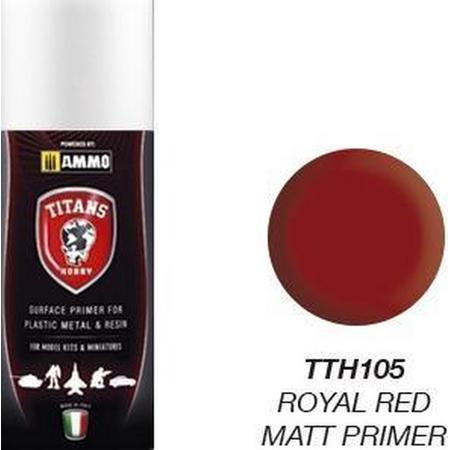 Mig - Titans Hobby:  Royal Red Matt Primer 400 Ml Spray