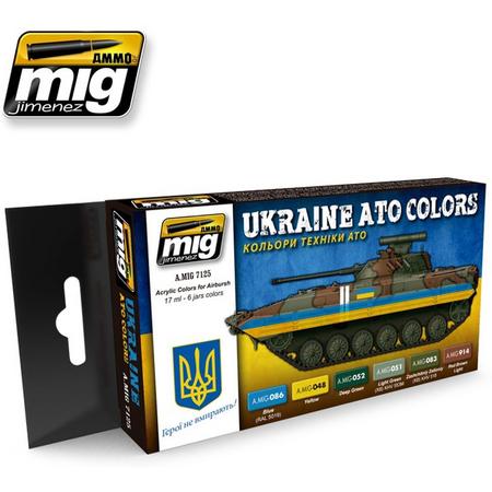 Mig - Ukraine Ato Colors (Mig7125)