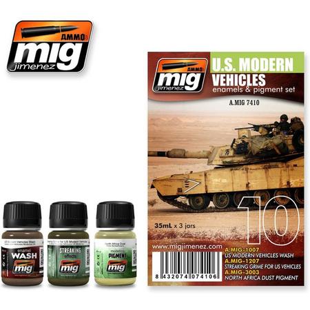 Mig - Us Modern Vehicles Set (Mig7410)