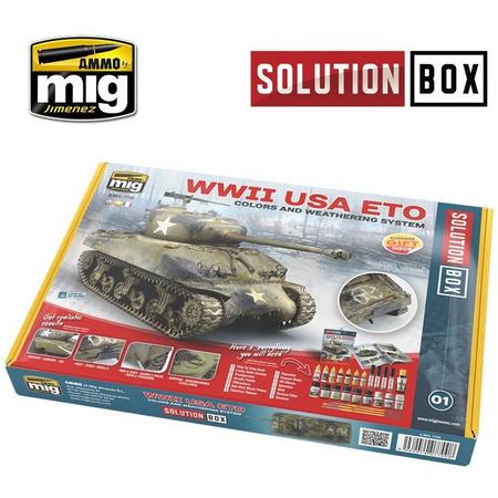 Mig - Ww Ii American Eto Solution Box (Mig7700)