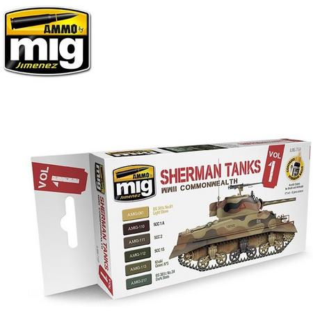 Mig - Wwii Commonweal Th Sherman Tanks (Mig7169)