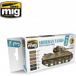 Mig - Wwii Us Marine Corps Sherman Tanks (Mig7171)