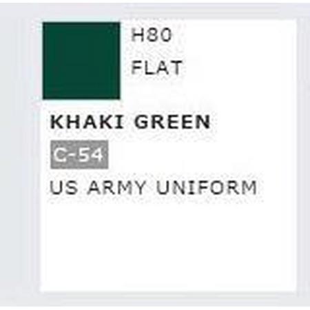 Mrhobby - Aqueous Hob. Col. 10 Ml Khaki Green (Mrh-h-080)