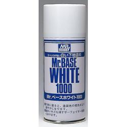Mrhobby - Mr. Base White 1000 Spray 180 Ml (Mrh-b-518)