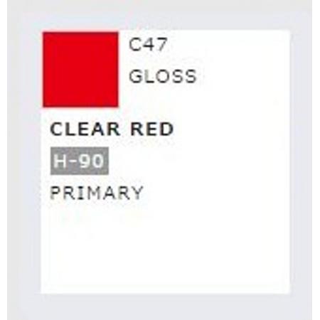 Mrhobby - Mr. Color 10 Ml Clear Red (Mrh-c-047)