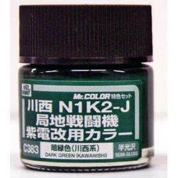 Mrhobby - Mr. Color 10 Ml Dark Green Kawanishi (Mrh-c-383)