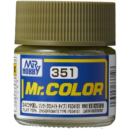 Mrhobby - Mr. Color 10 Ml Zinc-chromate Type Fs34151 (Mrh-c-351)