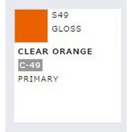 Mrhobby - Mr. Color Spray 100 Ml Clear Orange (Mrh-s-049)