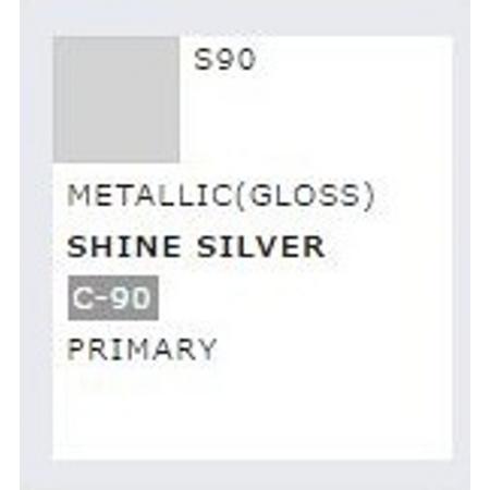 Mrhobby - Mr. Color Spray 100 Ml Shine Silver (Mrh-s-090)