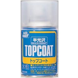 Mrhobby - Mr. Top Coat Semi-gloss Spray 86 Ml (Mrh-b-502)