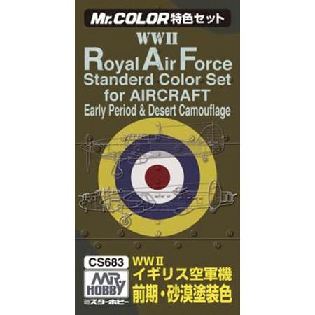 Mrhobby - Royal Air Force Ww Ii Early 3 X 10ml (Mrh-cs-683)