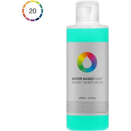 MTN Water Based Paint 200ml - Turquoise Green