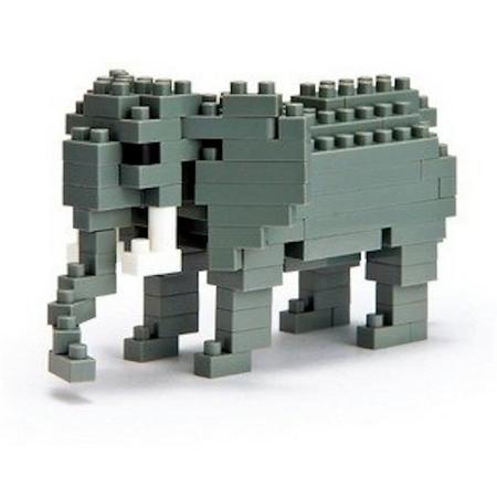 Nanoblock African Elephant NBC-035 by Kawada