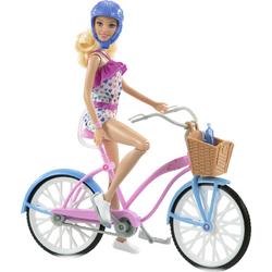 Barbie pop met fiets