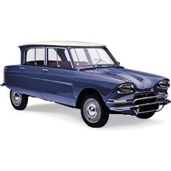 Citroen Ami 6 1965 - Ardoise Blue - Norev modelauto 181537  1:18