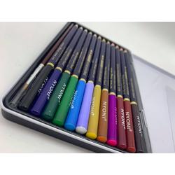 12 Water Colour pencils - 12 Water Kleurpotloden - Hoge kwaliteit