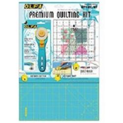 Olfa Premium quilting kit (snijder meetplaat en snijmat)